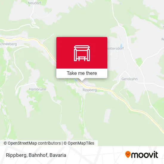 Карта Rippberg, Bahnhof