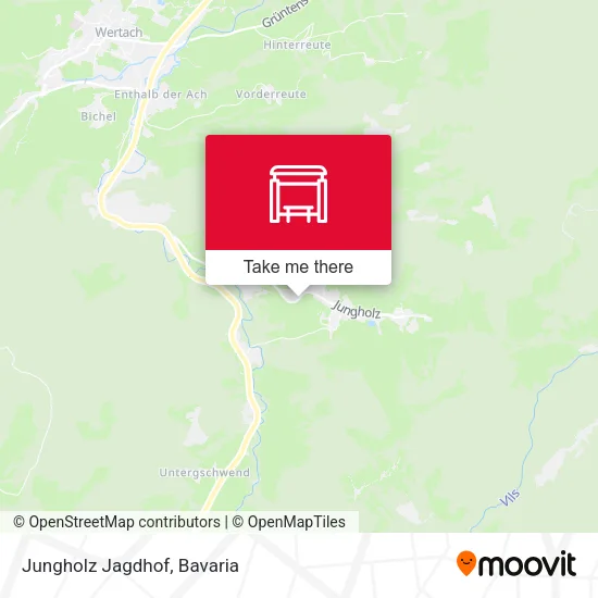 Карта Jungholz Jagdhof