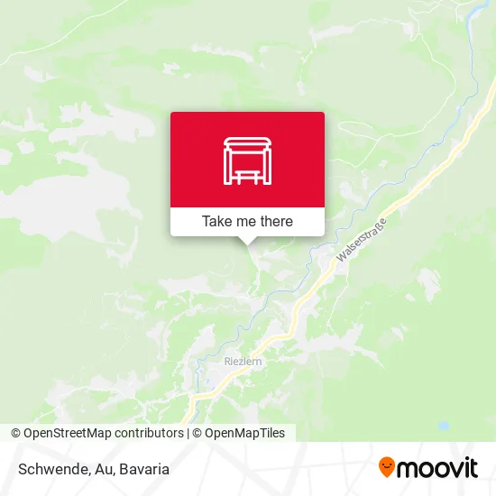 Карта Schwende, Au