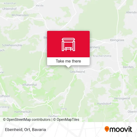 Карта Ebenheid, Ort