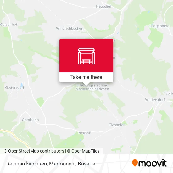 Карта Reinhardsachsen, Madonnen.