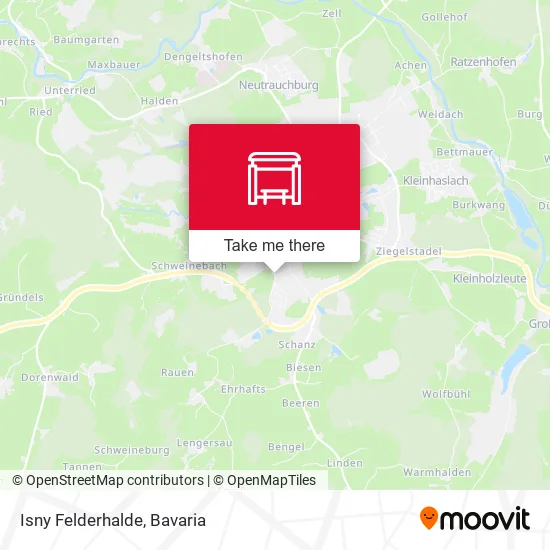 Карта Isny Felderhalde