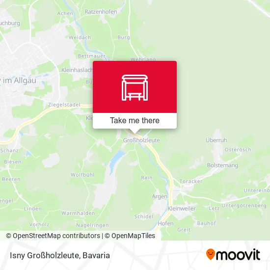 Карта Isny Großholzleute