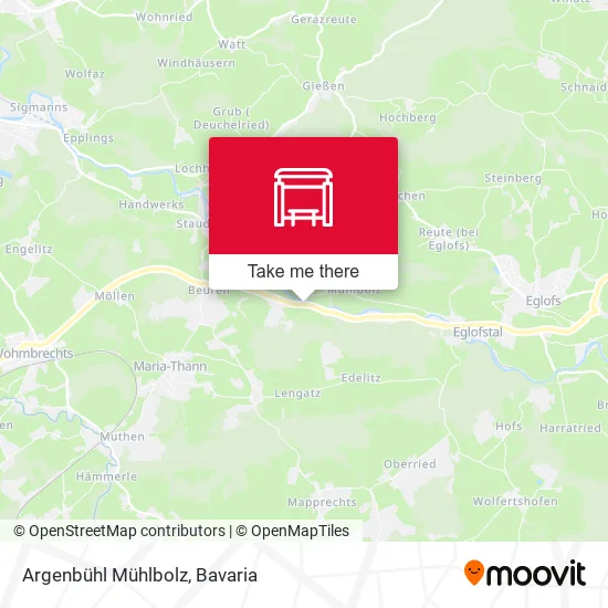 Карта Argenbühl Mühlbolz