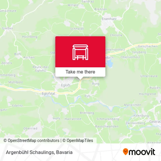 Карта Argenbühl Schaulings