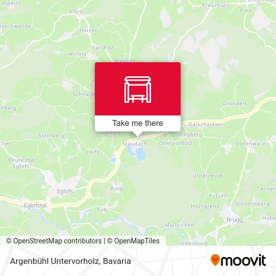 Карта Argenbühl Untervorholz