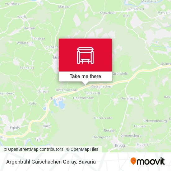 Карта Argenbühl Gaischachen Geray