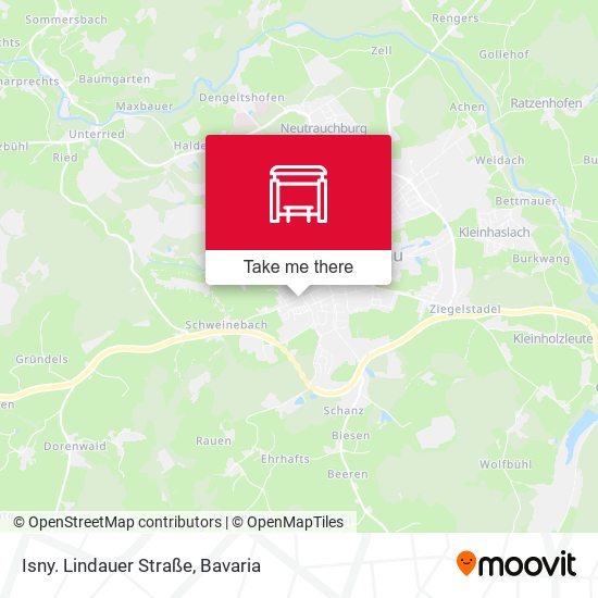 Isny. Lindauer Straße map