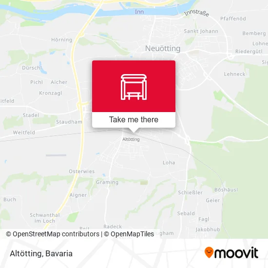 Карта Altötting