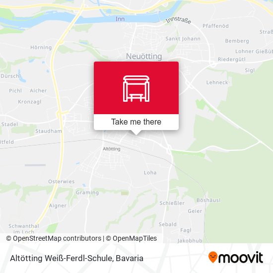 Altötting Weiß-Ferdl-Schule map