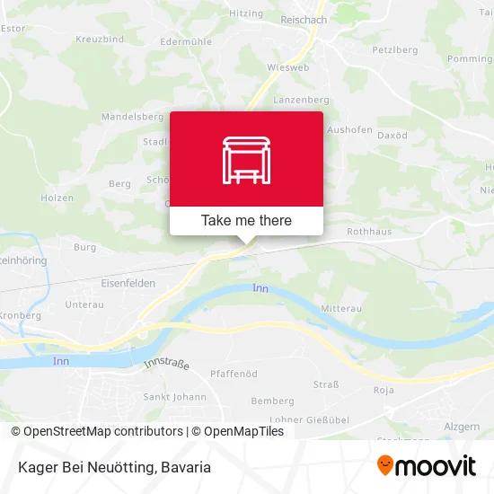 Карта Kager Bei Neuötting