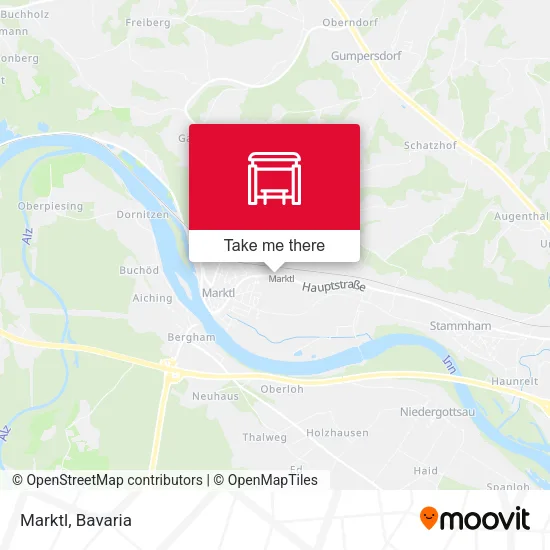 Карта Marktl