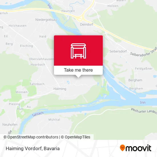 Карта Haiming Vordorf