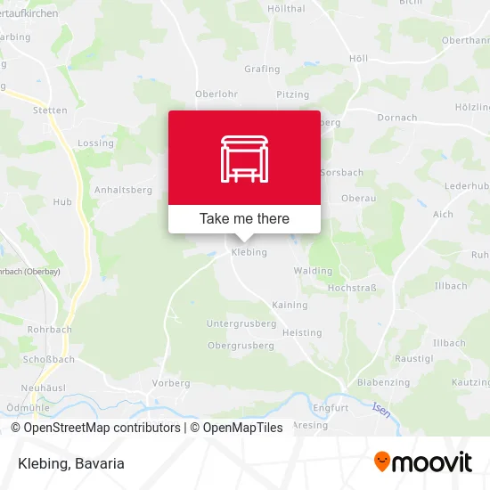 Карта Klebing