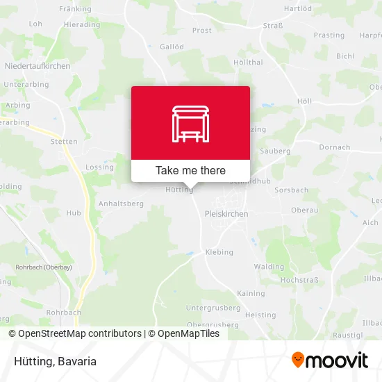 Карта Hütting