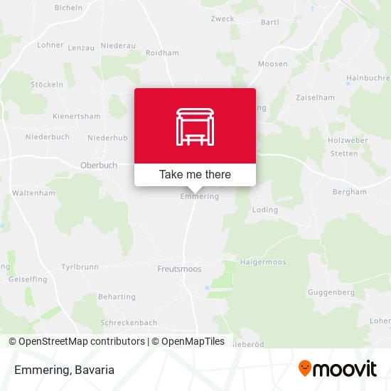 Карта Emmering