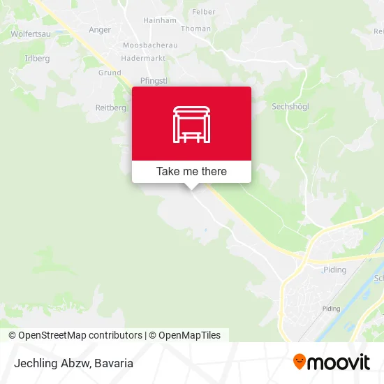 Карта Jechling Abzw