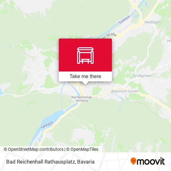 Карта Bad Reichenhall Rathausplatz