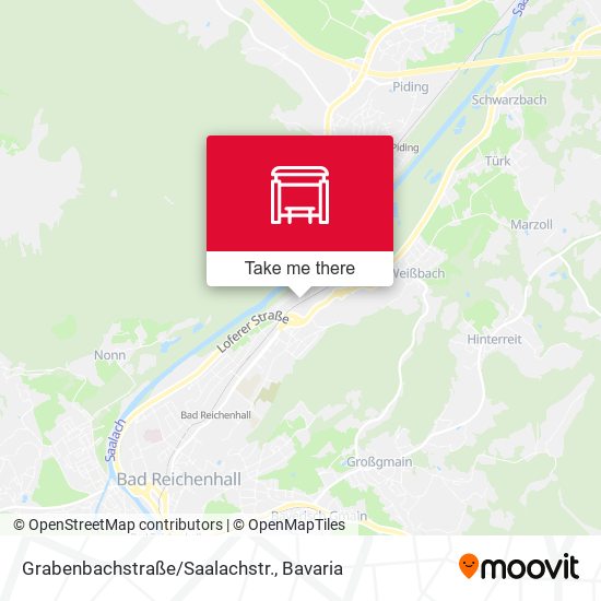Grabenbachstraße/Saalachstr. map