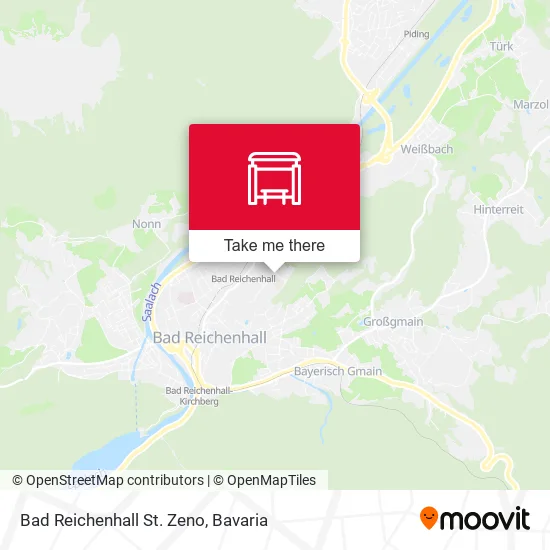 Карта Bad Reichenhall St. Zeno