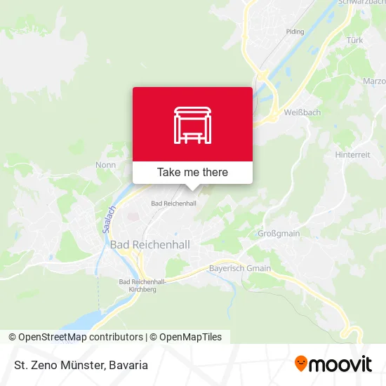 Карта St. Zeno Münster