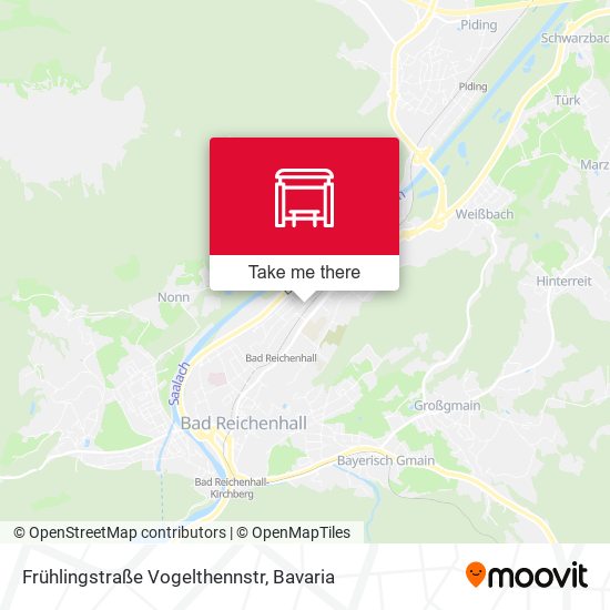 Frühlingstraße Vogelthennstr map