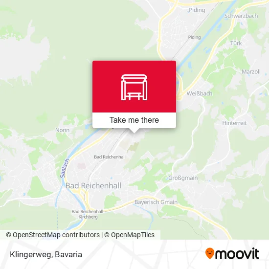 Карта Klingerweg