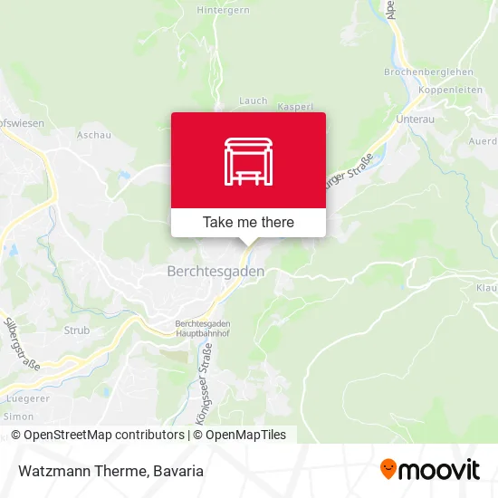 Watzmann Therme map