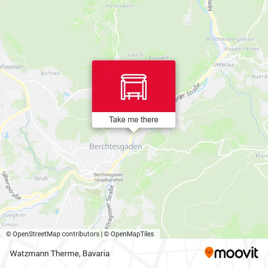 Карта Watzmann Therme