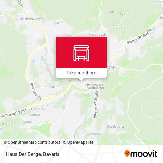 Карта Haus Der Berge