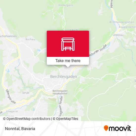 Карта Nonntal