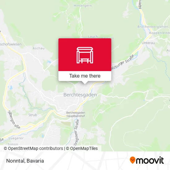 Карта Nonntal