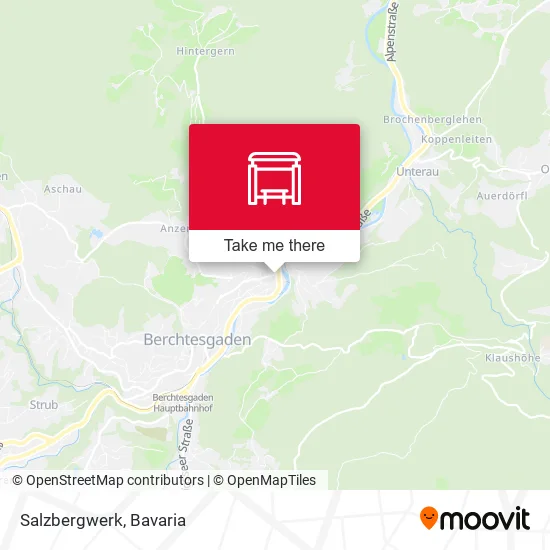 Карта Salzbergwerk