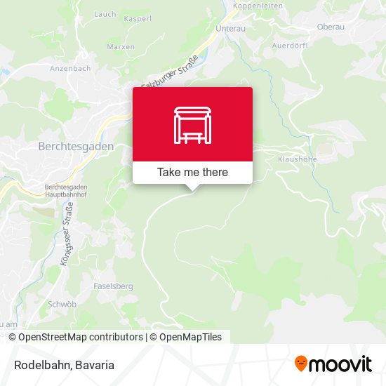 Rodelbahn map