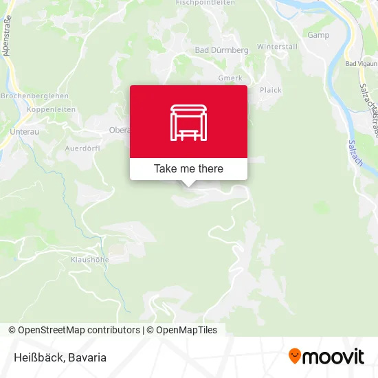 Карта Heißbäck