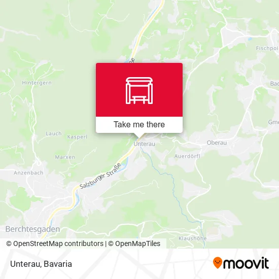 Карта Unterau