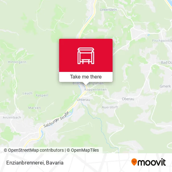 Карта Enzianbrennerei