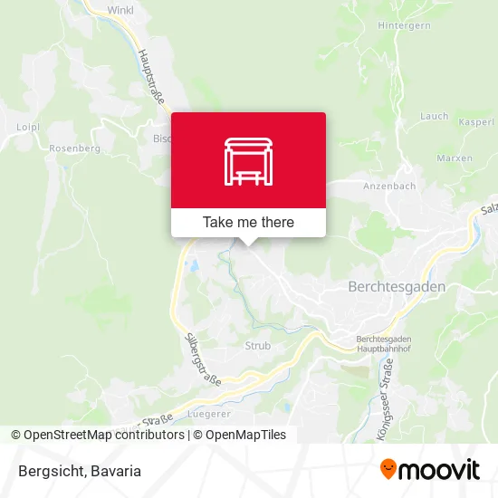 Карта Bergsicht