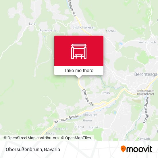 Obersüßenbrunn map