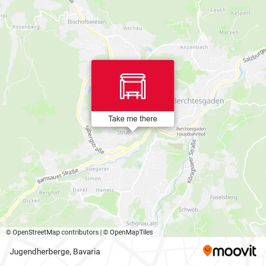 Карта Jugendherberge