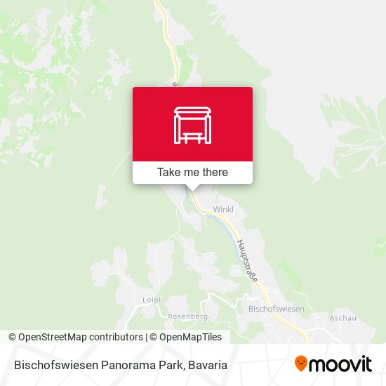 Bischofswiesen Panorama Park map