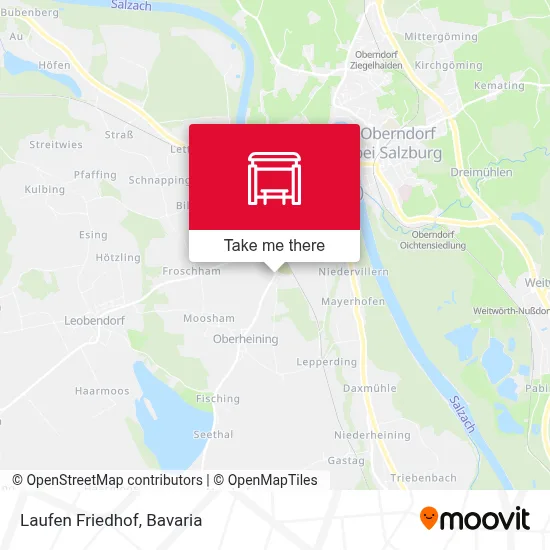 Laufen Friedhof map