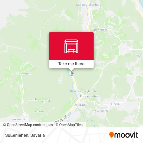 Карта Süßenlehen