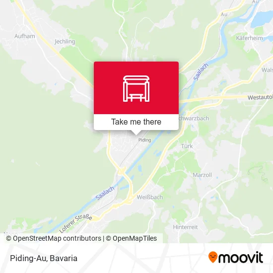 Карта Piding-Au