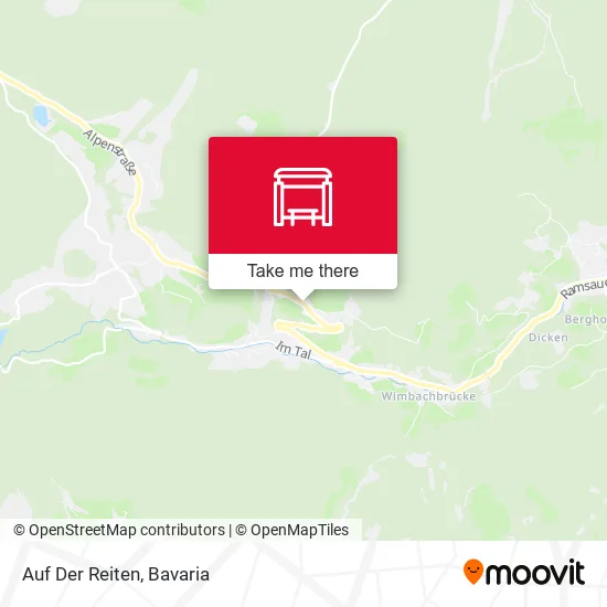 Карта Auf Der Reiten