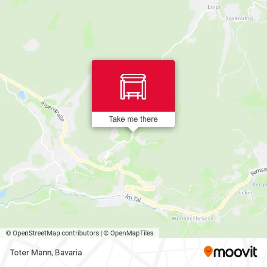 Карта Toter Mann