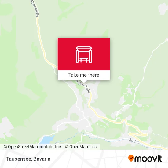 Карта Taubensee