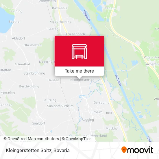 Карта Kleingerstetten Spitz