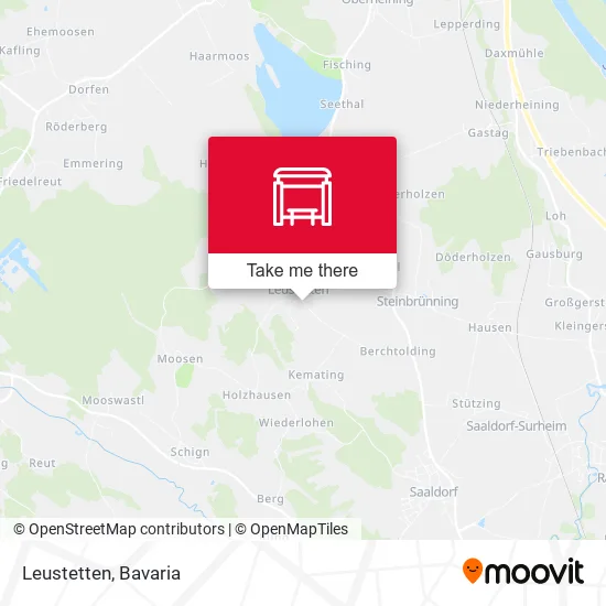 Карта Leustetten