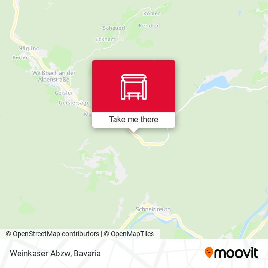 Карта Weinkaser Abzw